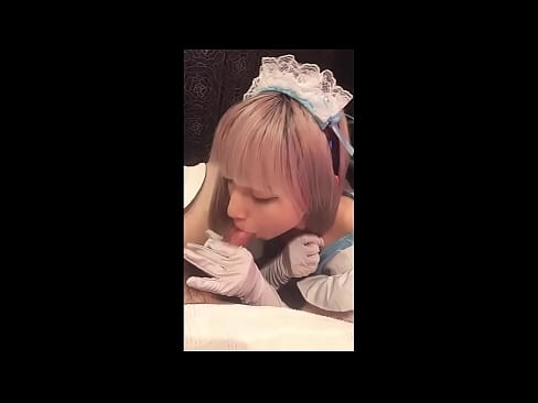 ❤️ Idol japonez [mayuka], kostum shërbyese franceze, pjesa 1, blowjob dhe kërcitje me locion ❤  Seks tek ne ❤